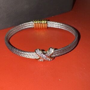 Silver and Gold Bracelet